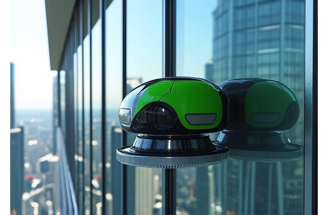 고층 유리창 청소 로봇