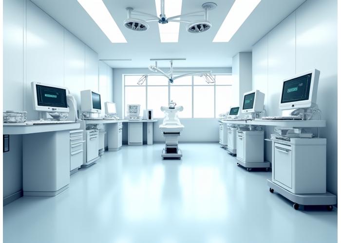 청결한 병원 수술실 또는 진료실