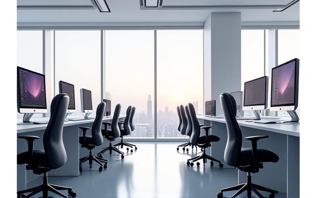 쾌적한 IT 기업 사무실